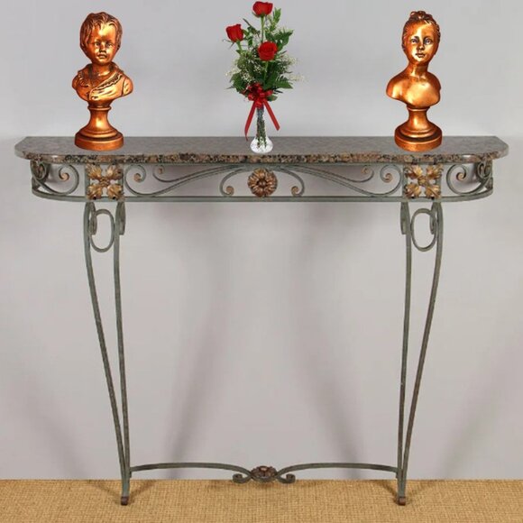 Mid Century Hand Painted 1960s Devonware Gold Chalkware Bust, Boy - Picture 2 of 7